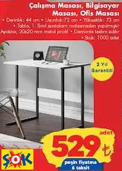 ÇALIŞMA MASASI/BİLGİSAYAR MASASI/OFİS MASASI ÇALIŞMA MASASI/BİLGİSAYAR MASASI/OFİS MASASI
